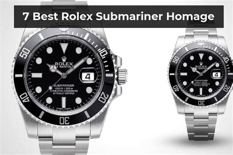 best womens rolex homage watches|copy rolex submariner best movement.